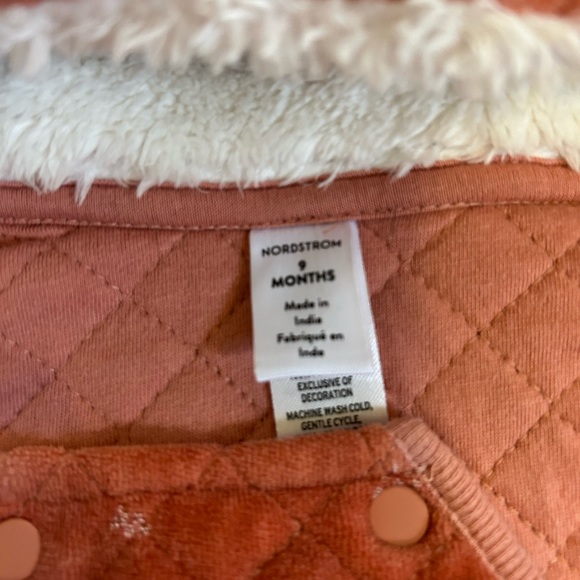 Nordstrom Quilted Puffer Jacket - Rust - Picture 3 of 3